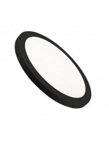 PLAFÓN LED 24W NEGRO CCT PARA...