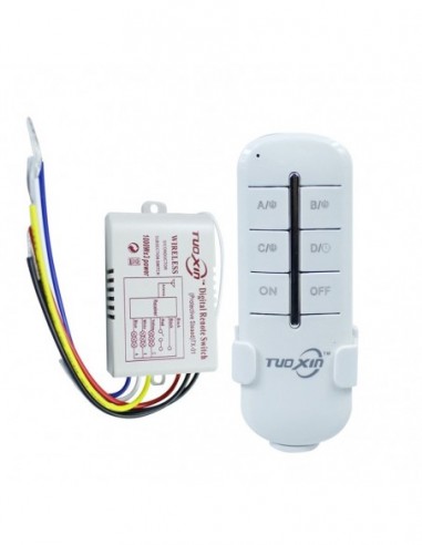 RECEPTOR CON MANDO A DISTANCIA 3...