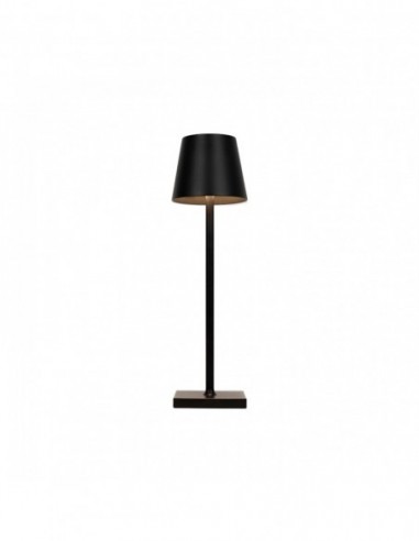 LAMPARA MESA NEGRA 3.5W CON ENCENDIDO...