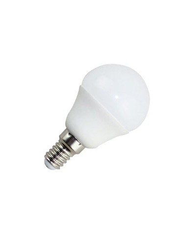BOMBILLA LED G45 (ESFÉRICA) E14 7W
