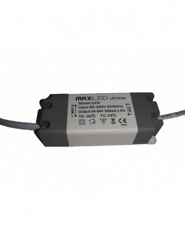 DRIVER 24W 300mA 55V-85V