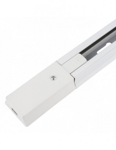 CARRIL MONOFÁSICO 1m BLANCO CON...