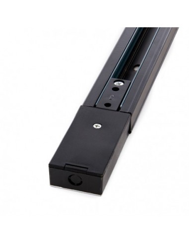 CARRIL MONOFÁSICO 1m NEGRO CON...