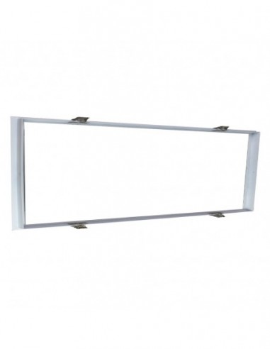 KIT PARA EMPOTRAR PANELES 120x30 BLANCO
