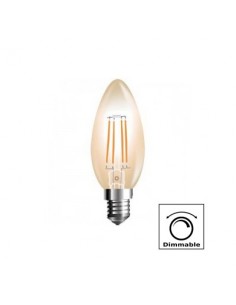 BOMBILLA LED C37 (VELA) E14...