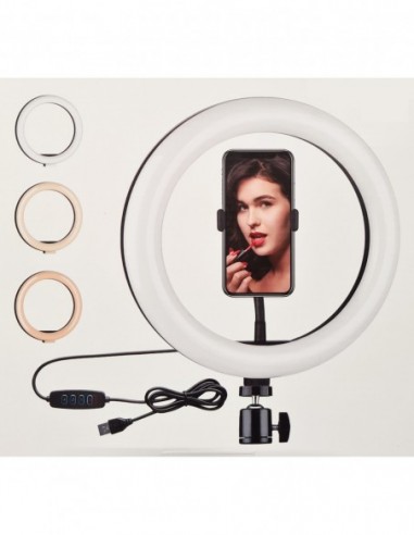 LED CIRCULAR 15W SOPORTE CON MANDO CCT