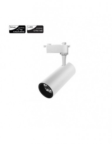 FOCO CARRIL MONOFÁSICO BLANCO 30W Y 3...