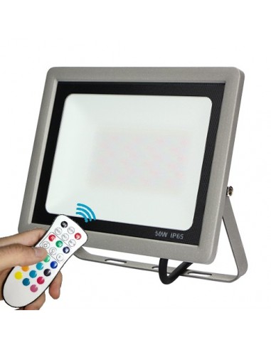 PROYECTOR LED EXTERIOR SMD SLIM 50W...