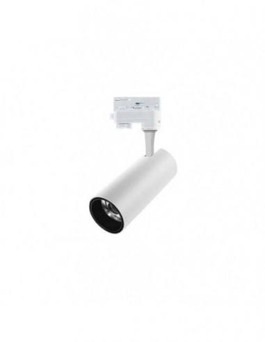 FOCO CARRIL TRIFÁSICO 30W BLANCO Y 3...